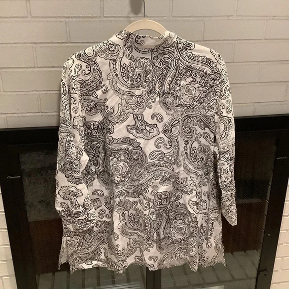 #335 Gorgeous Lucy&Laurel 100% Linen Tunic Size 1X - Picture 7 of 7